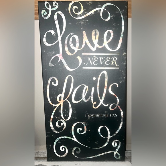 Hobby Lobby Wall Decor Bible Verse Wall Canvas Poshmark